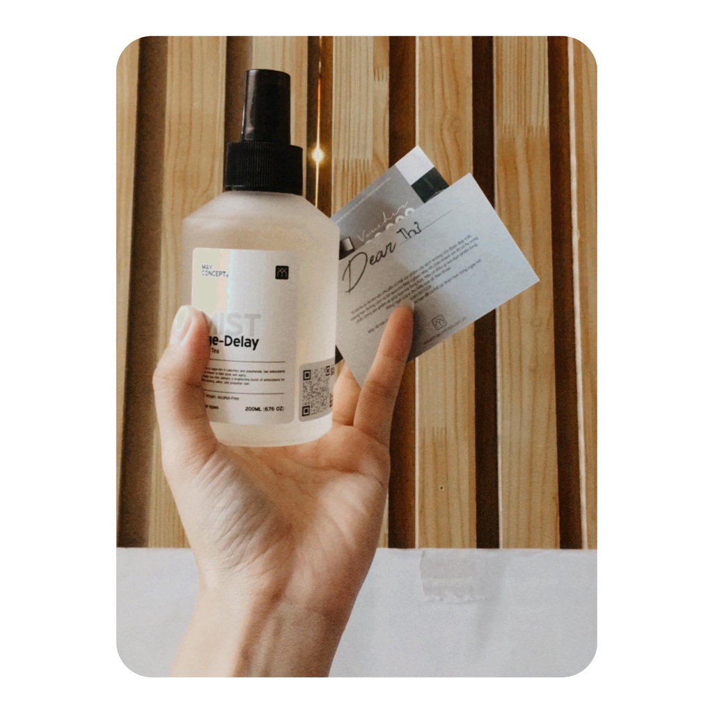 Xịt khoáng trà đen Mây Concept - Age-Delay Mist 200ml | BigBuy360 - bigbuy360.vn