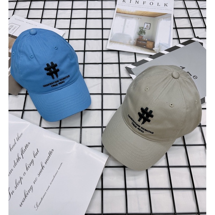 MŨ BEENTRILL GENERATION HASHTAG TRUE REAL BASEBALL CAP - NÓN LƯỠI TRAI UNISEX - HÀNG CÓ SẴN