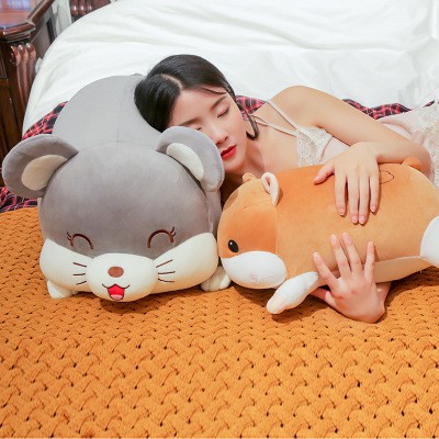 Thú bông, chuột bông Hamster - Tặng Thiệp Mừng 3D - Quà Tăng Yêu Thương - CB50