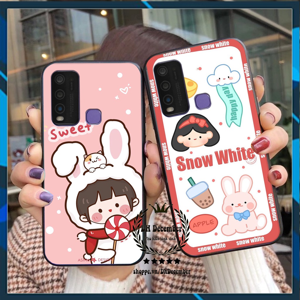 Ốp lưng Vivo Y30 / Y50 in hình 3D lucky, gấu Brick xinh xắn - KHÔNG NÊN BỎ LỠ