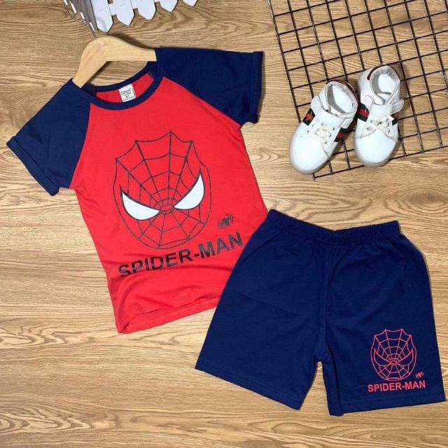 Com bo năm  bộ thun cotton cho bé trai