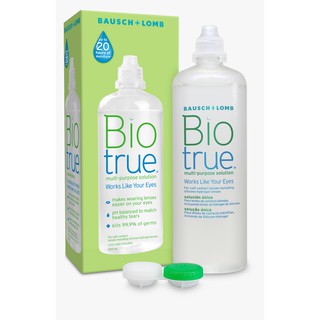 Combo 2 chai nước vệ sinh contact lens Biotrue Multi-Purpose Solution 473ml