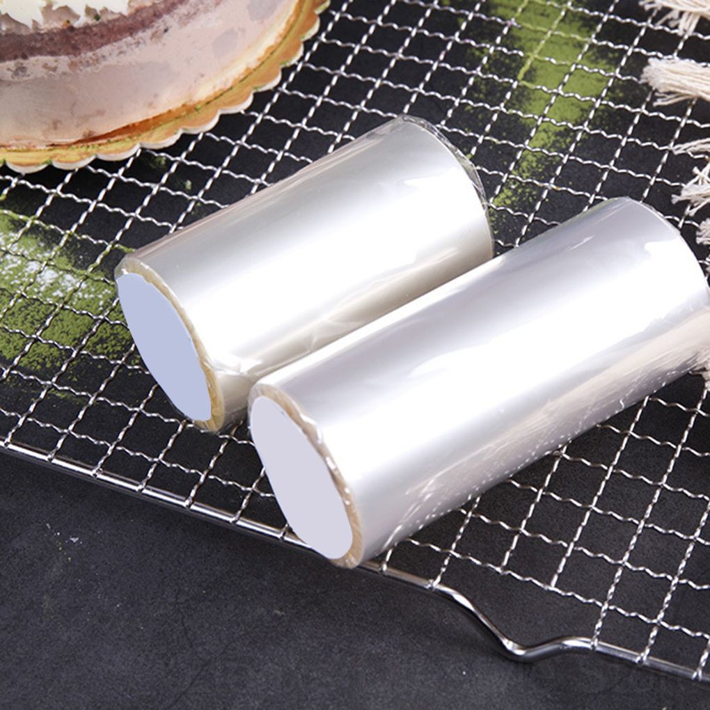 CLEAR Cuộn Băng Dính Trong Suốt Dùng Để Quấn Bảo Vệ Bánh Kem