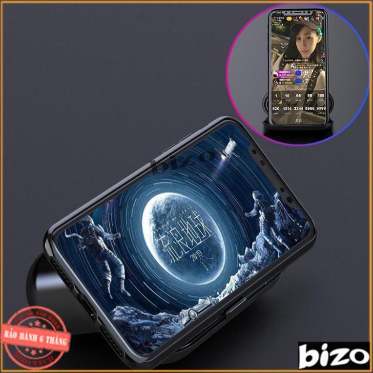 Tai nghe bluetooth nhét tai, tai nghe không dây tích hợp cảm biến vân tay, giá đỡ, sạc pin dự phòng AMOI F9 5.0