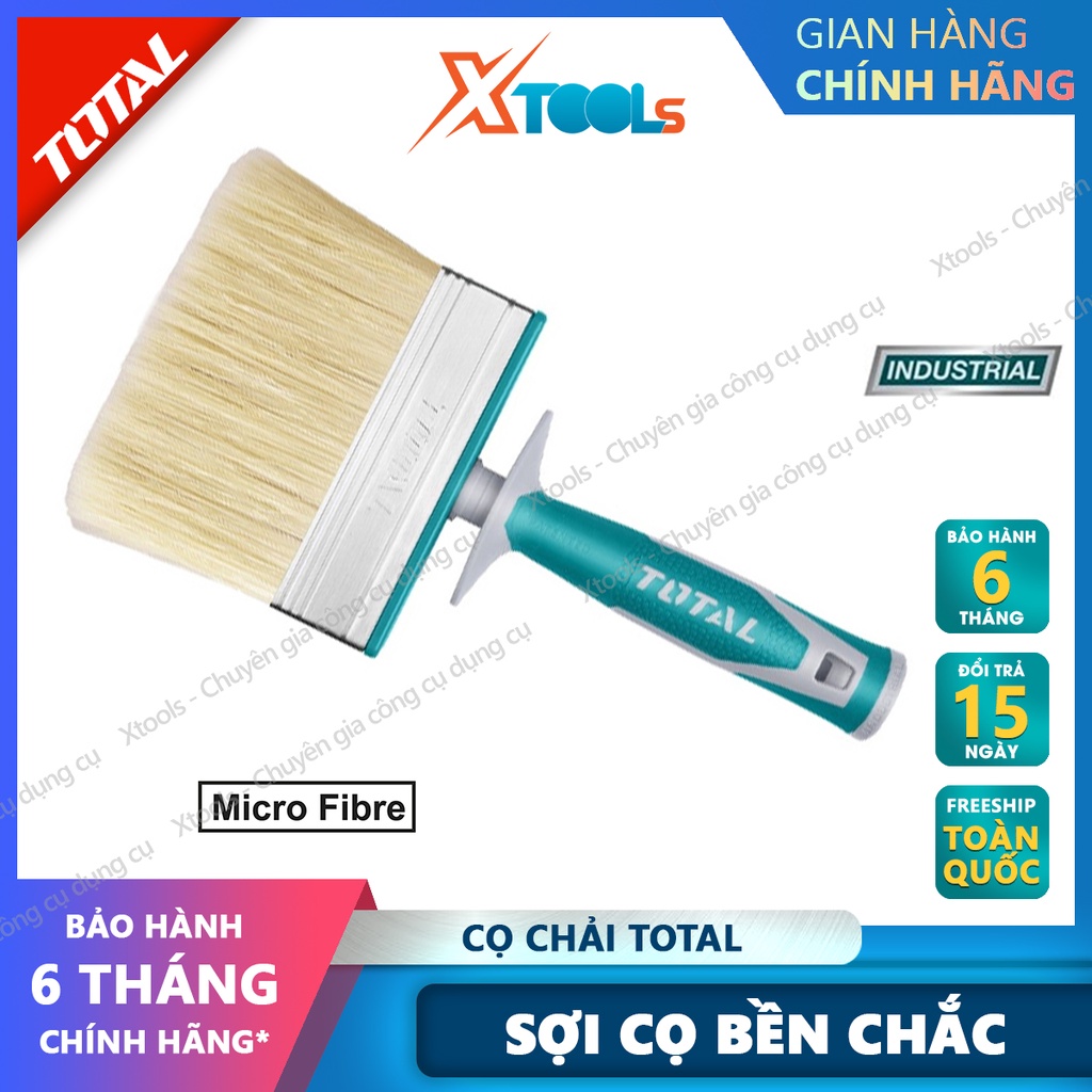 Cọ chải sơn TOTAL 4-5 inch cọ quét sơn , quét bụi bẩn, vệ sinh máy tính, đồ điện tử, vệ sinh linh kiện cơ khí máy móc