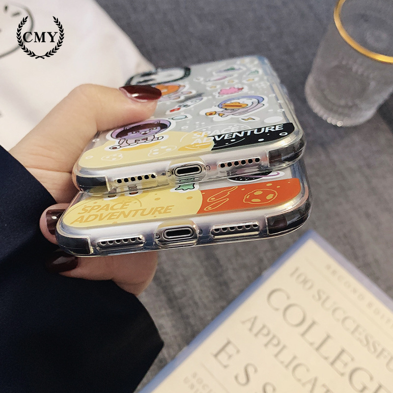 Ốp Điện Thoại Silicon Hình hoạt Hình Cho iPhone 11 Pro Max X Xr Xs Max 7 8 Plus Se 2020 | BigBuy360 - bigbuy360.vn