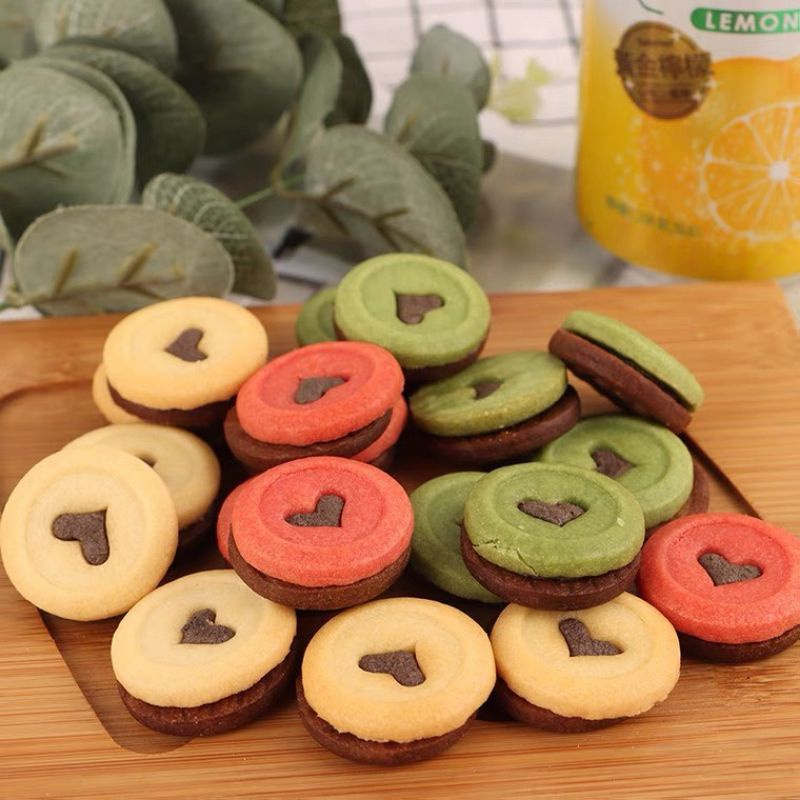 XÔ BÁNH QUY KAS DIARY KẸP SOCOLA SIÊU NGON - Lùn Con Food