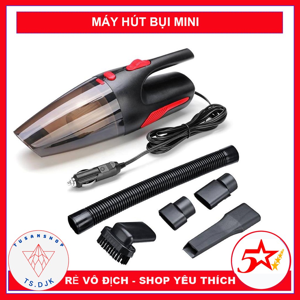 [ BH 1 Đổi 1 ] Máy hút bụi xe hơi - Máy hút bụi cầm tay mini điện áp 12V cho ô tô cực khoẻ