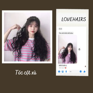 Tóc giả buộc xoăn sóng xù mì dài_tg8 - love hairs