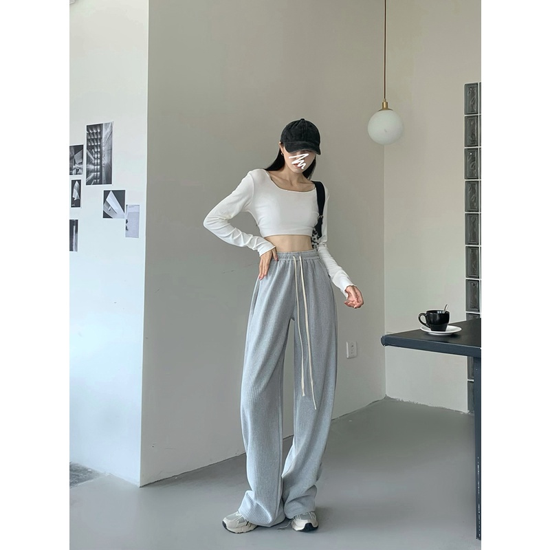 Quần lưng cao dáng ôm phong cách Hàn Quốc năng động cho nữ | BigBuy360 - bigbuy360.vn