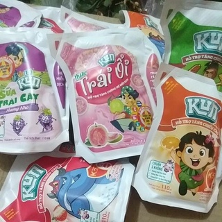 Sữa trái cây lif kun 1 túi 110ml