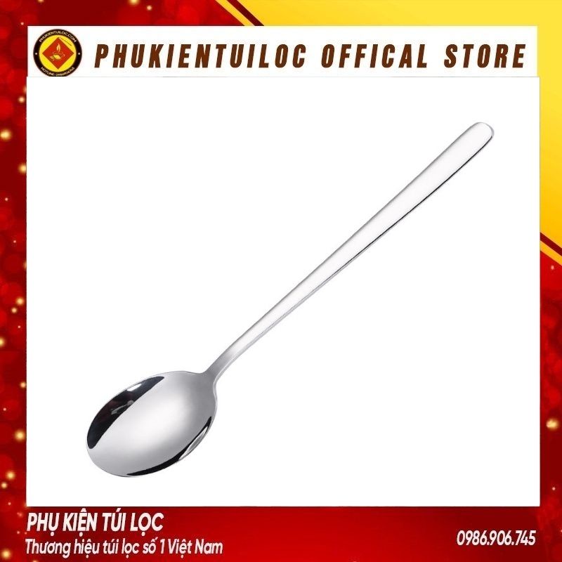 Muỗng thìa GIỌT NƯỚC PHA TRÀ, CAFE, SINH TỐ, YẾN, muôi MÚC CANH inox thép 304 CAO CẤP- Phukientuiloc.com