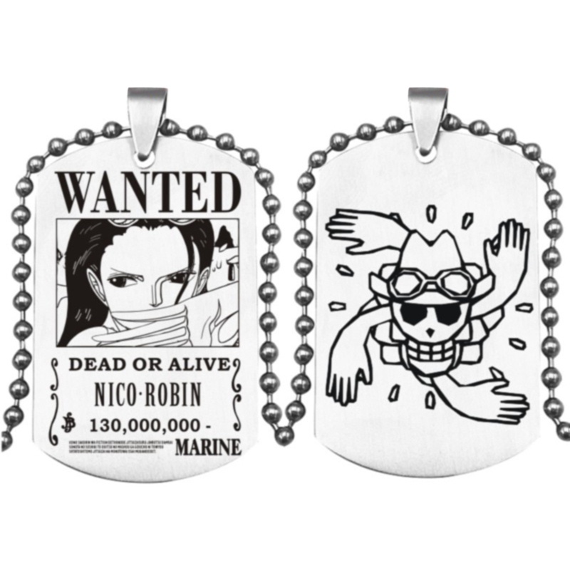 Vòng cổ Mặt Hình Nhân Vật Luffy Trong Phim One Piece