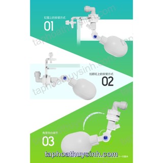 PHAO CHÂM NƯỚC TỰ ĐỘNG MINI KÈM VAN KHOÁ NƯỚC