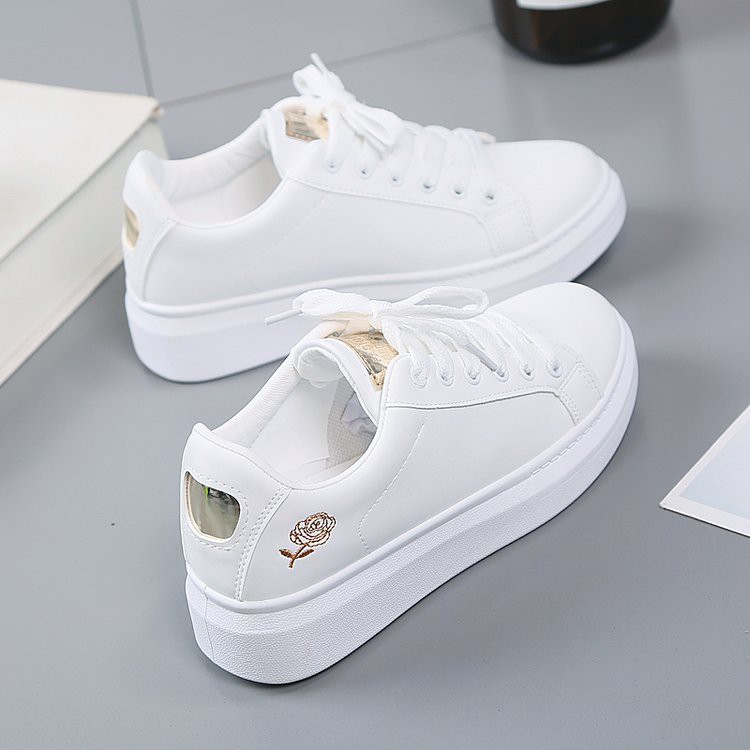 GIÀY SNEAKER NỮ, GIÀY THỂ THAO NỮ ĐỘN ĐẾ 3 PHÂN MÀU TRẮNG 1990 PHỐI DA SIÊU ĐẸP | BigBuy360 - bigbuy360.vn