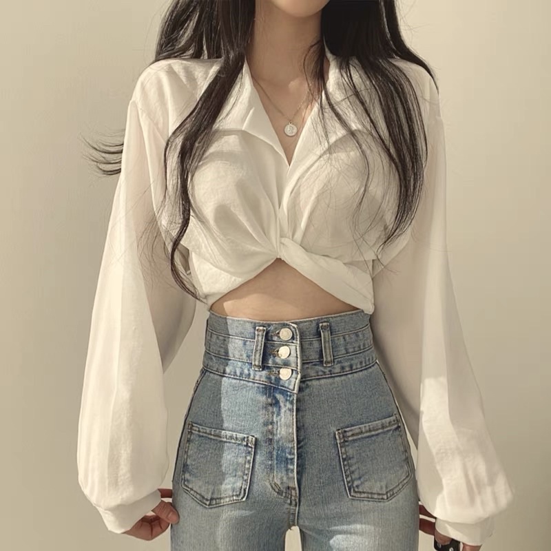 🌸 𝑨́𝒐 𝒔𝒐̛𝒎𝒊 𝒄𝒓𝒐𝒑𝒕𝒐𝒑 𝒄𝒐̣̂𝒕 𝒏𝒐̛ 𝒔𝒂𝒖🌸 có bigsize
