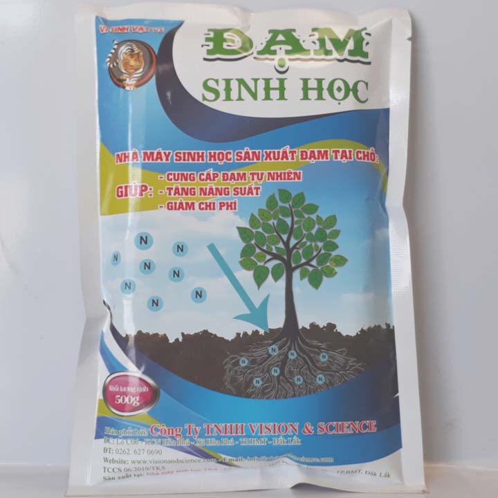 ĐẠM SINH HỌC - Phân Giải Hữu Cơ, Chuyển Hóa Dinh Dưỡng - GÓI 500 Gr