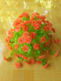 Hoa lụa cánh tròn