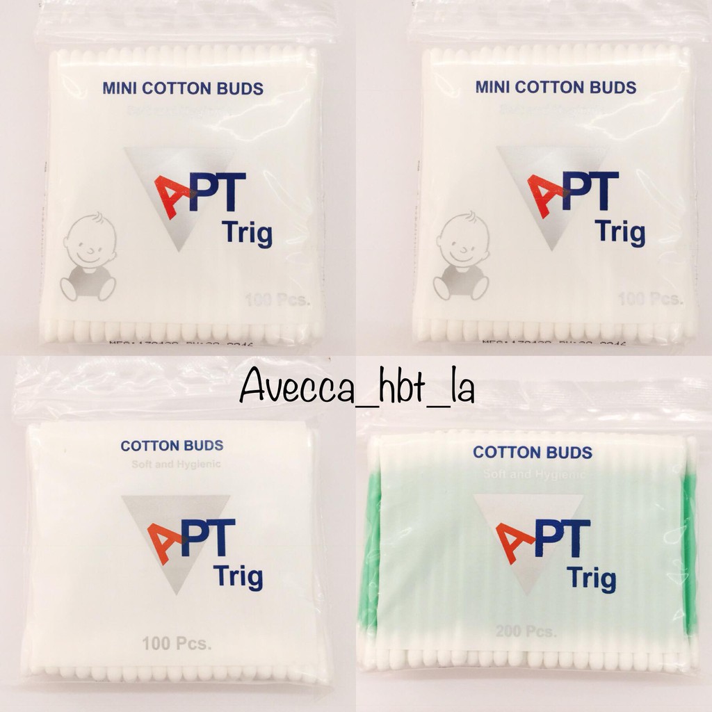 Tăm Bông Cotton Buds ATP - Trig 100 200 Cây