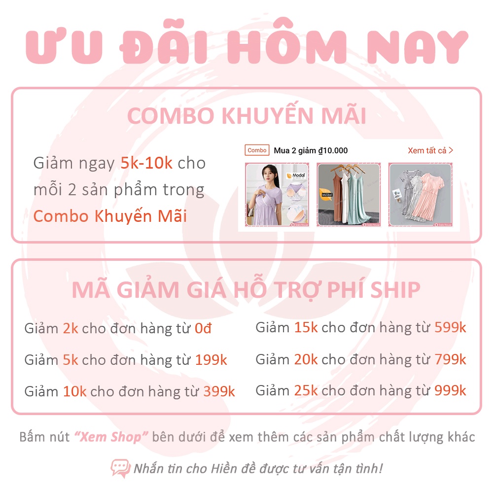 Áo lót bầu sau sinh | Áo ngực cho con bú chống chảy xệ EnjoyPreg vải Modal Siêu Mềm Mịn - Đồ bầu SalaHouse