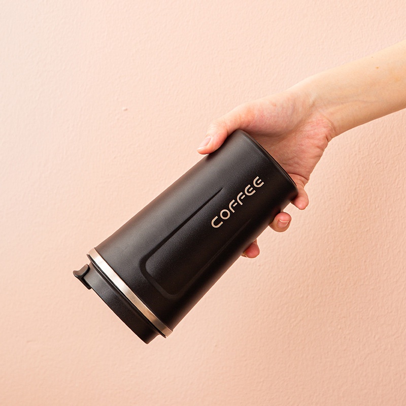 Cốc giữ nhiệt Coffee 510ml Fasola Holic inox 304 Cốc uống nước giữ nhiệt nhiều màu