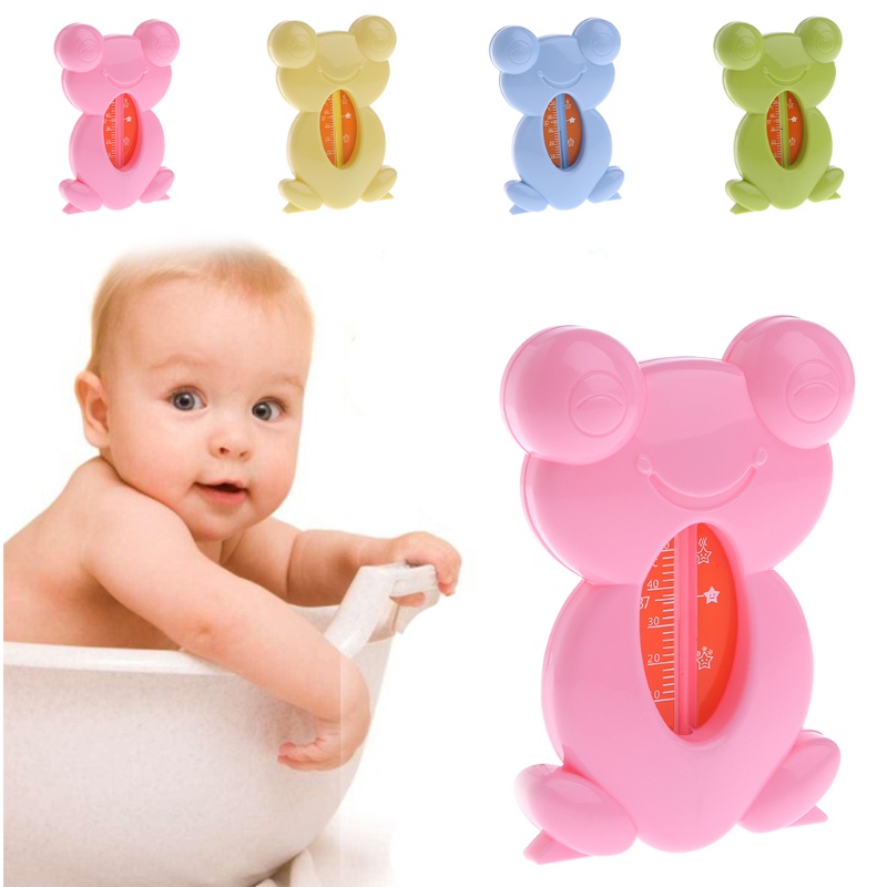 Máy Kiểm Tra Nước Tắm Cho Bé Hình Ếch Hoạt Hình Dễ Thương