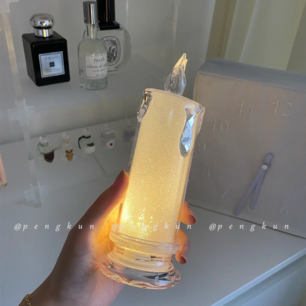 Đèn ngủ trang trí phòng ngủ hình cây nến độc đáo