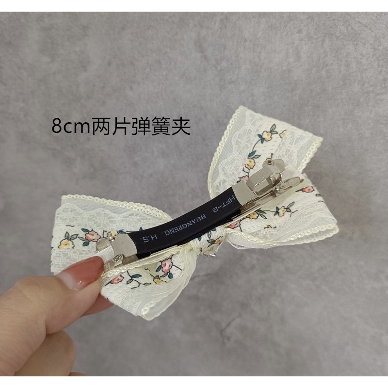 Kẹp Tóc Nơ Bản To Style Hàn Quốc Cao Cấp Xinh Xắn Cho Bé Gái - Phụ Kiện Tóc Kẹp Tóc