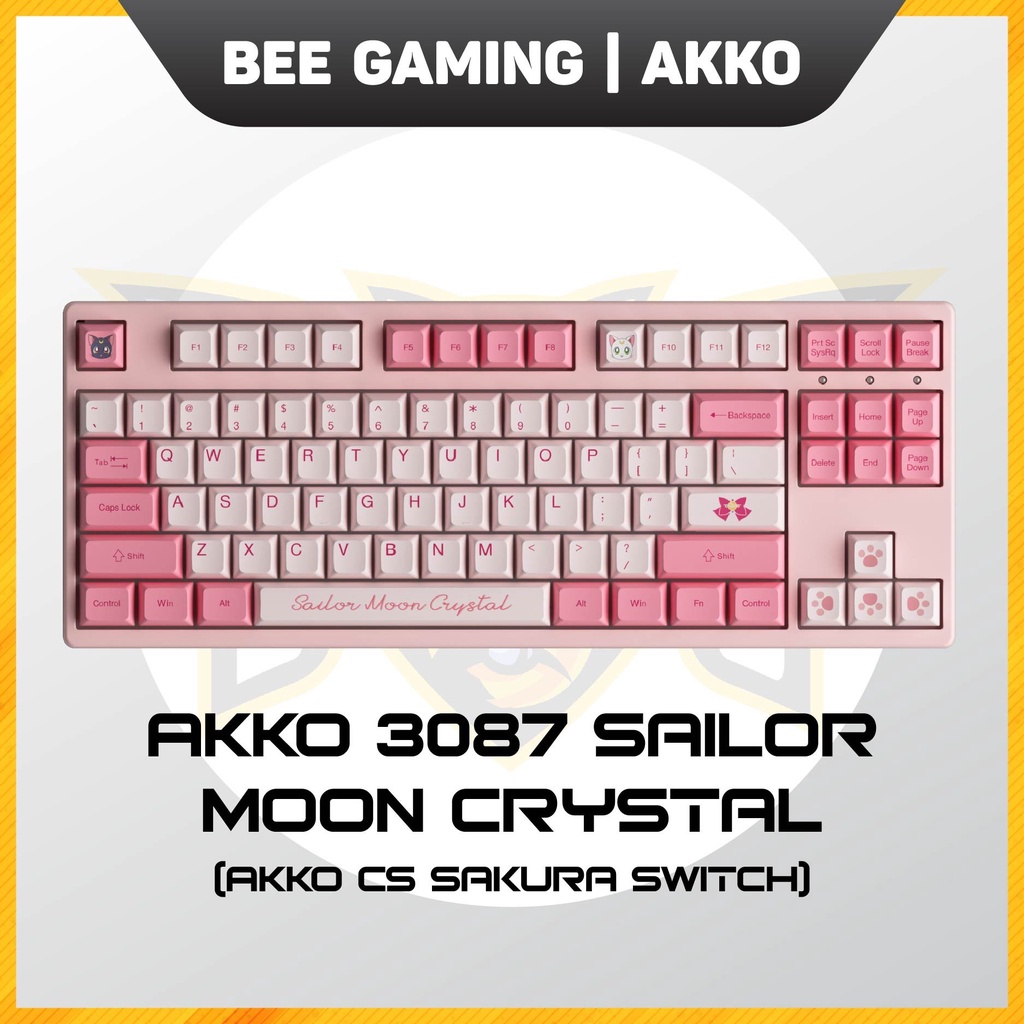 Bàn phím cơ AKKO 3087 Sailor Moon Crystal