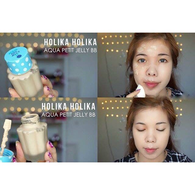 KEM NỀN HOLIKA HOLIKA AQUA PETIT JELLY BB CREAM SPF20 PA++