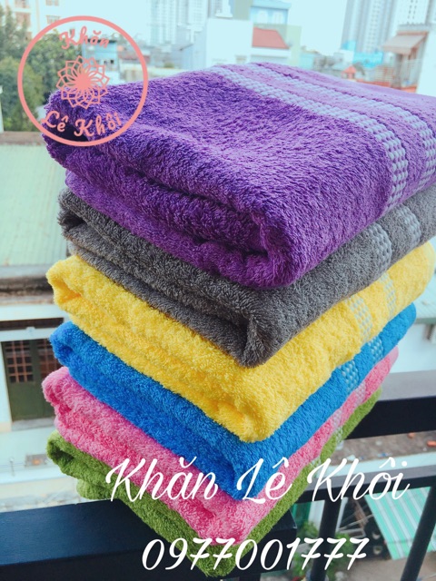 Khăn mặt /khăn gội đầu Dobby cao cấp KMH - 34x80cm