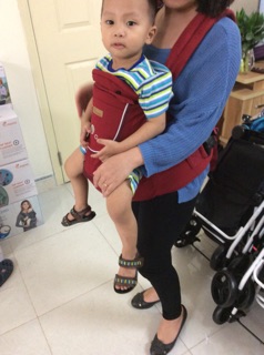 Địu ngồi Hàn Quốc Aimama