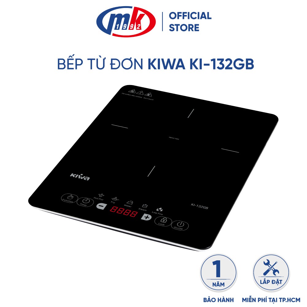 Bếp từ đơn Kiwa KI-132GB_chính hãng Mekong