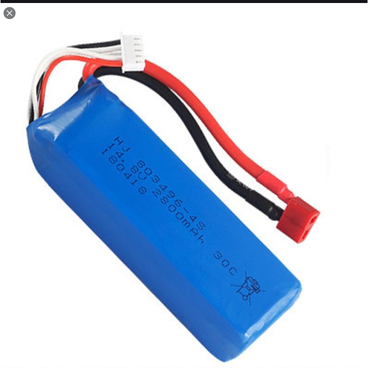 Pin kèm sạc adapter cano điều khiển Ft011 14.8v 2800mah - Pin dung lượng cao