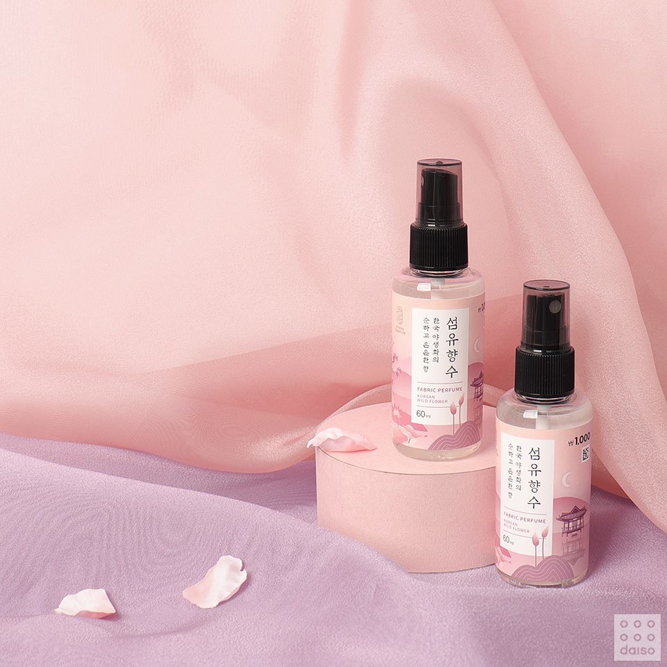 [DAISO] Xịt thơm quần áo - KOREAN TRADITION SERIES