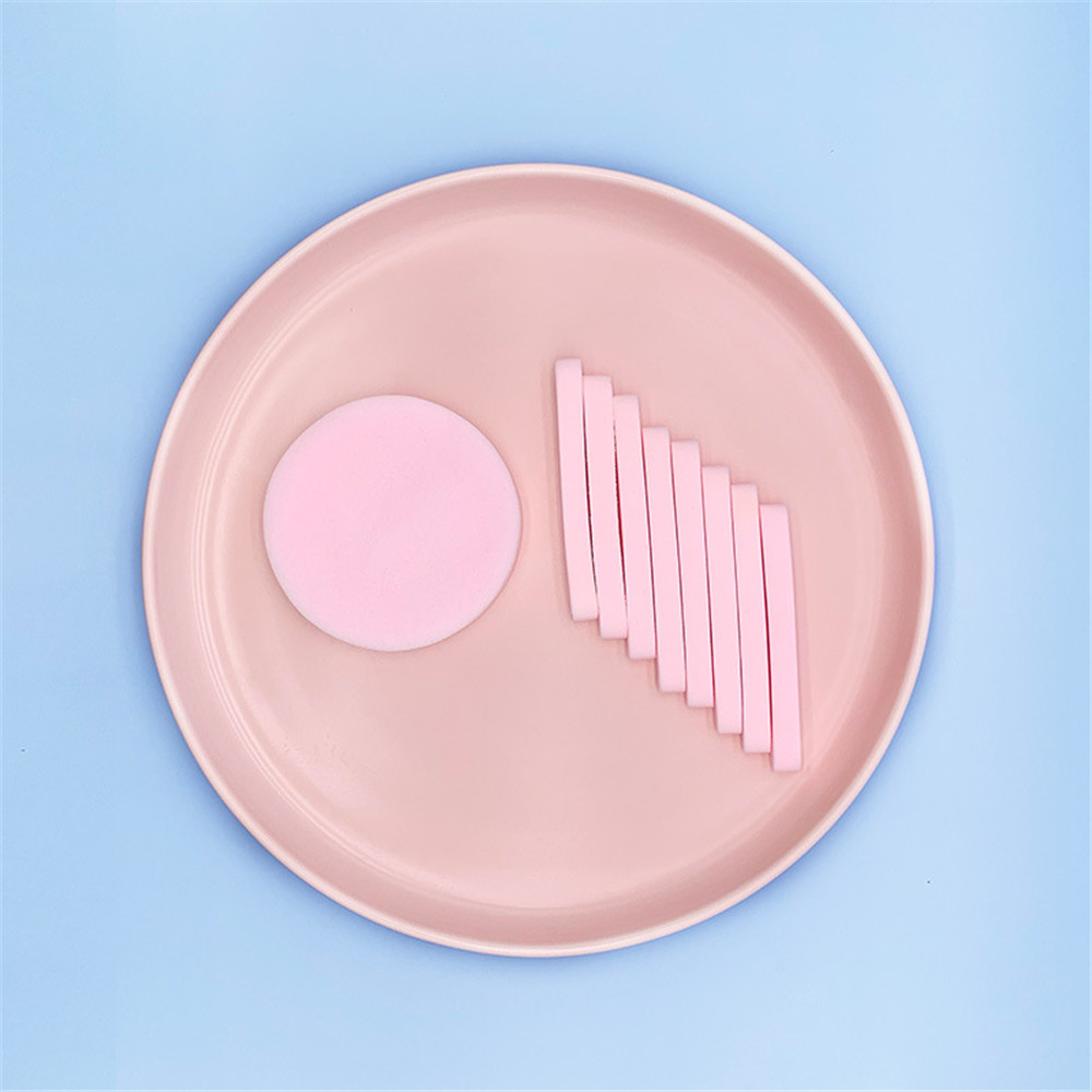 Bộ 12 miếng mút rửa mặt dạng nén  thiết kế 4 màu tiện dụng Bọt biển - Bông nở rửa mặt Chivey