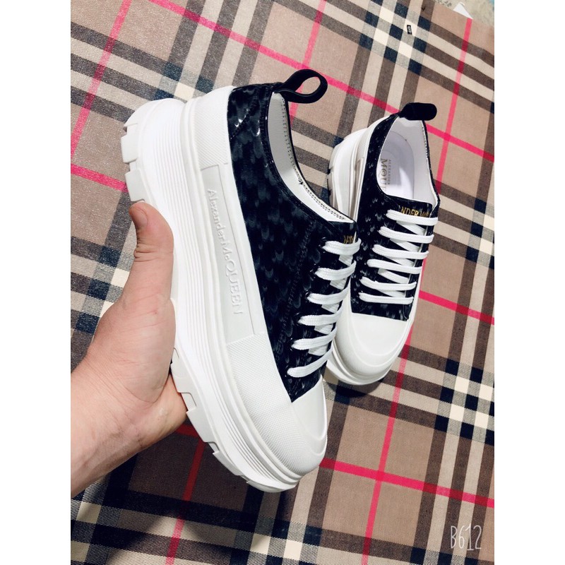 Giày MQUEEN Tăng Chiều Cao Thời Trang Nam Nữ 💦❣️FREESHIP❣️💦full size 36-43