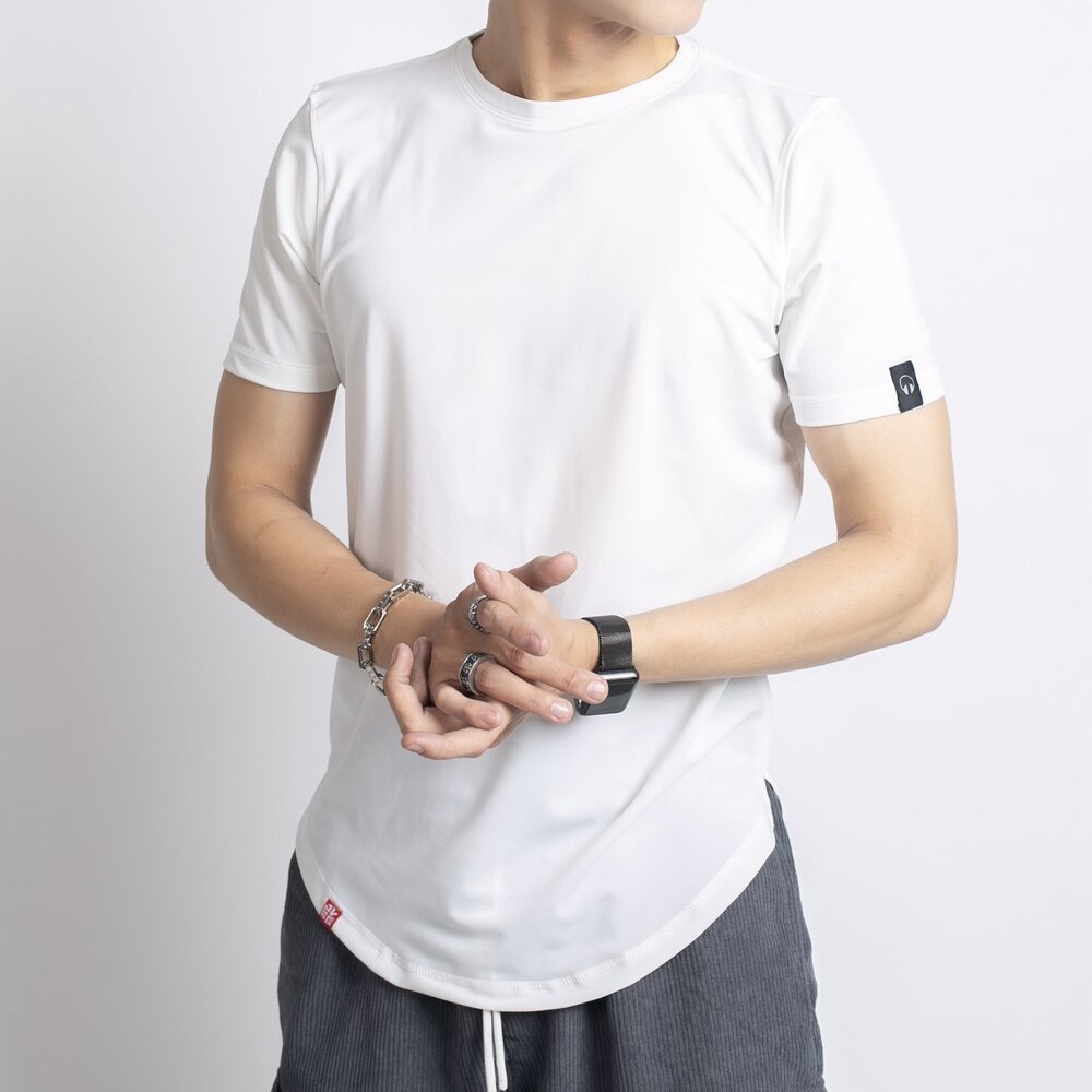 Áo thun vạt bầu coolmax JKSG, áo thun co giãn mát mẻ, áo vạt bầu ít nhăn, thoáng mát thích hợp vận động, tập thể thao