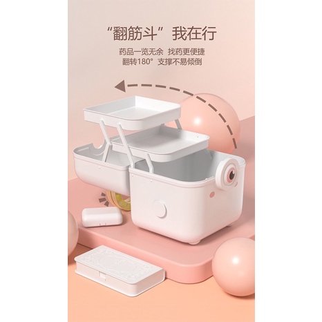 Hộp đựng đồ 3 tầng minion dễ thương kèm 2 hộp nhỏ