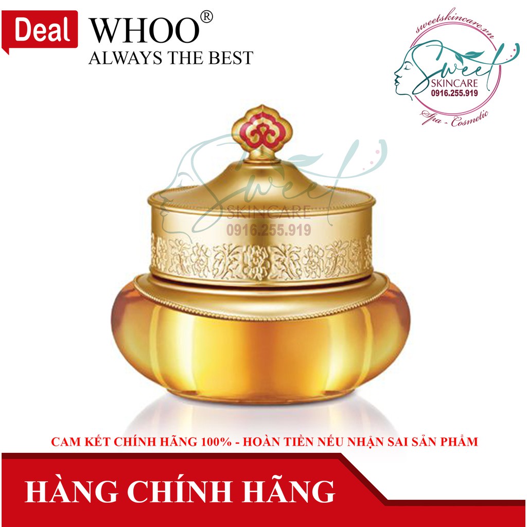 Kem chống thâm mắt Whoo vàng Intensive Nutritive Eye Cream ( The history of Whoo)