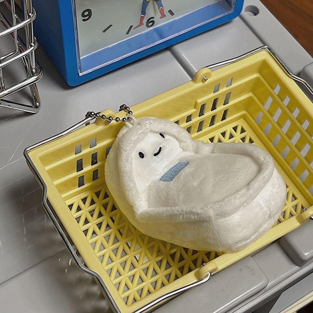 HARRIETT Móc Chìa Khóa / Điện Thoại Hình Búp Bê Nhồi Bông Mini Dễ Thương