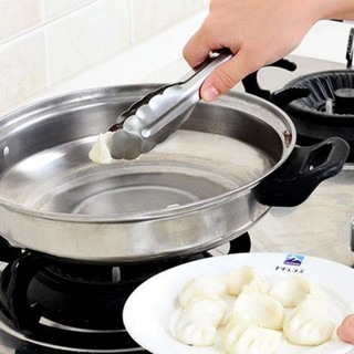 Kẹp gắp đá, đồ ăn bằng inox (e16)