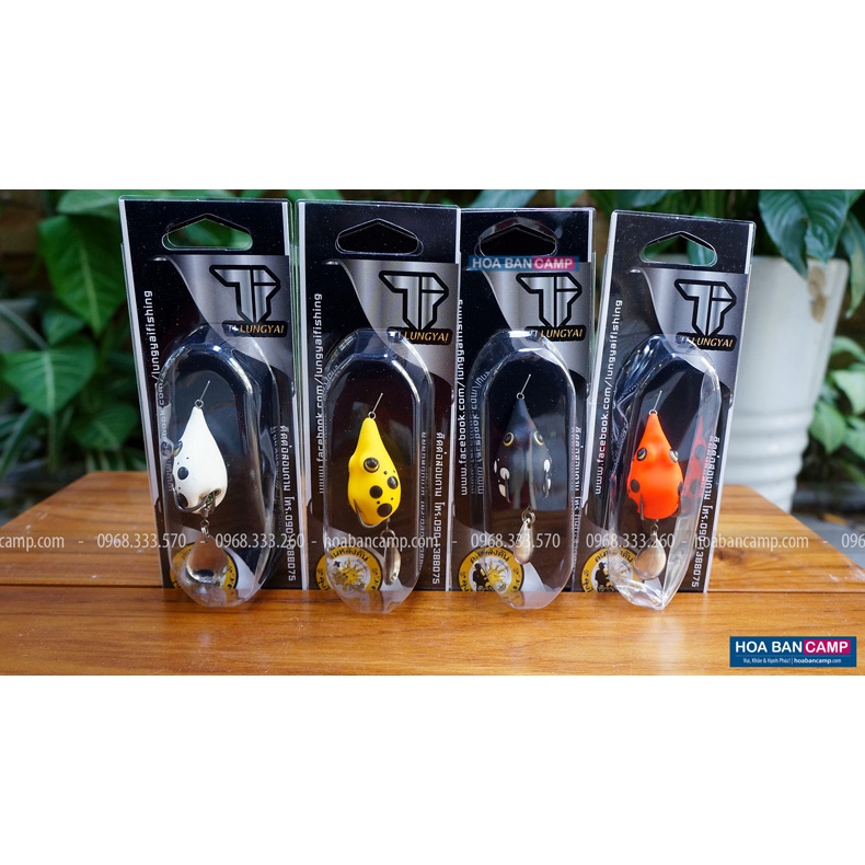 Mồi Nhái Hơi Lungyai Thailand Handmade | 4.5cm – 6.5g