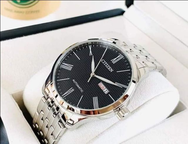Đồng hồ nam Citizen Automatic NH8350-59E - Black hàng chính hãng