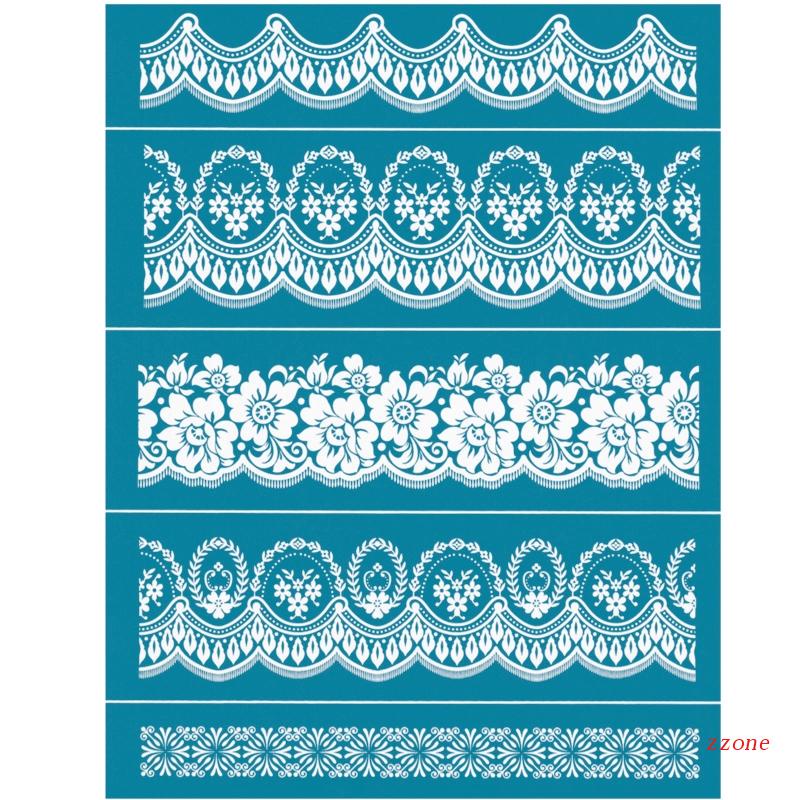 Tấm Lưới In Hoa Tự Dính Dùng Trang Trí DIY