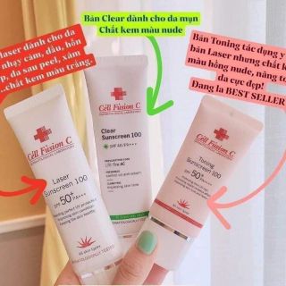 Kem chống nắng Cell fushion C