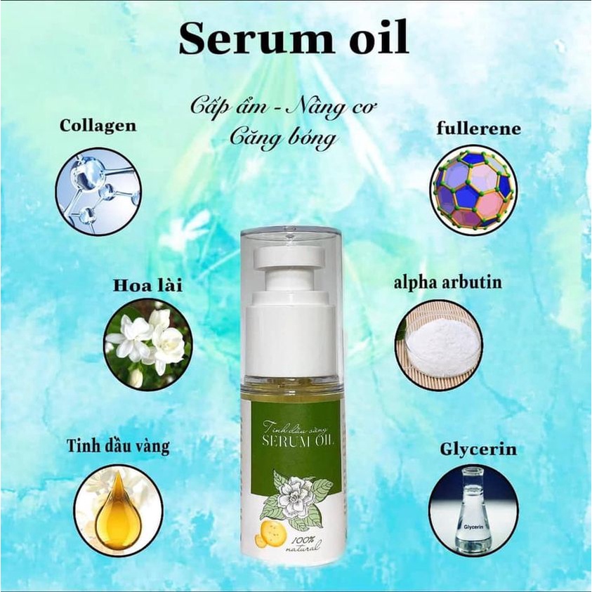 Tinh dầu dưỡng cấp ẩm cho da mặt Serum Oil ❤️FREESHIP❤️ | BigBuy360 - bigbuy360.vn