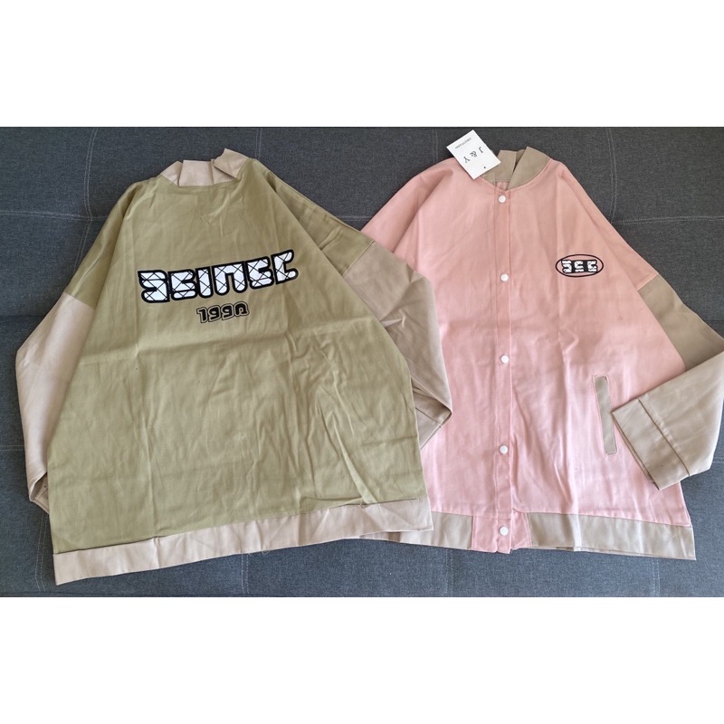 Áo khoác kaki 5cc in 2 mặt