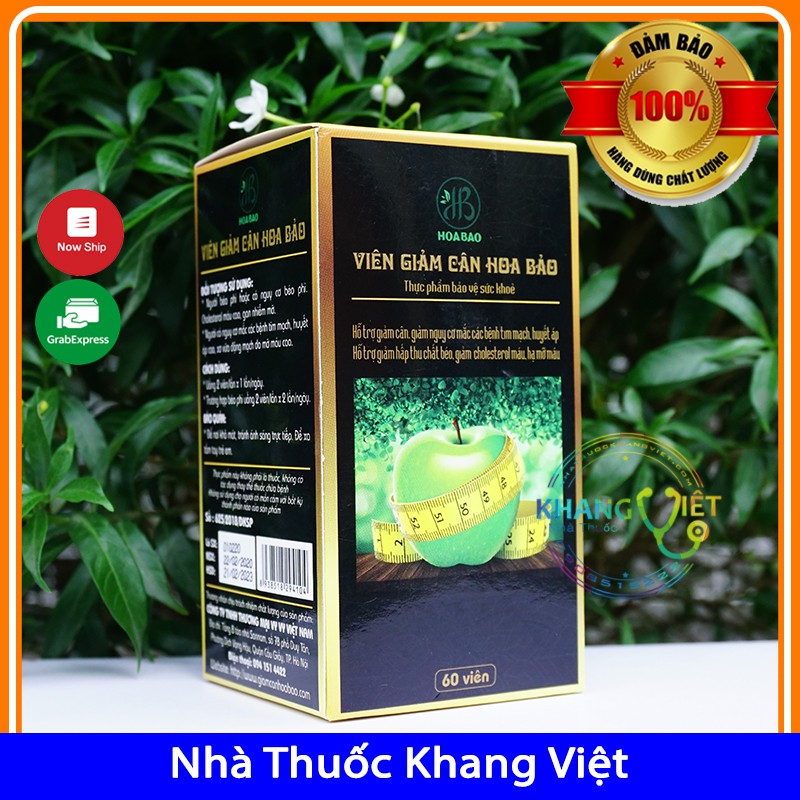 Viên Giảm Cân Hoa Bảo hộp 45 viên Chính Hãng Giảm Cân Cho Mọi Lứa Tuổi