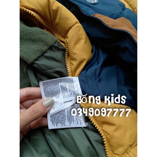 Áo Phao Bé Trai Basic Chống Nước HaM